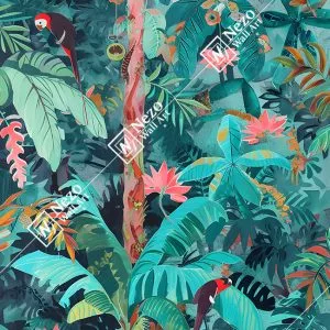 Tropik Rüya: Doğanın Renkli Yankısı